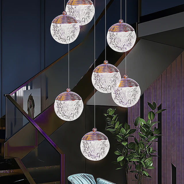 LÁMPARA COLGANTE LED OSLO DORADO