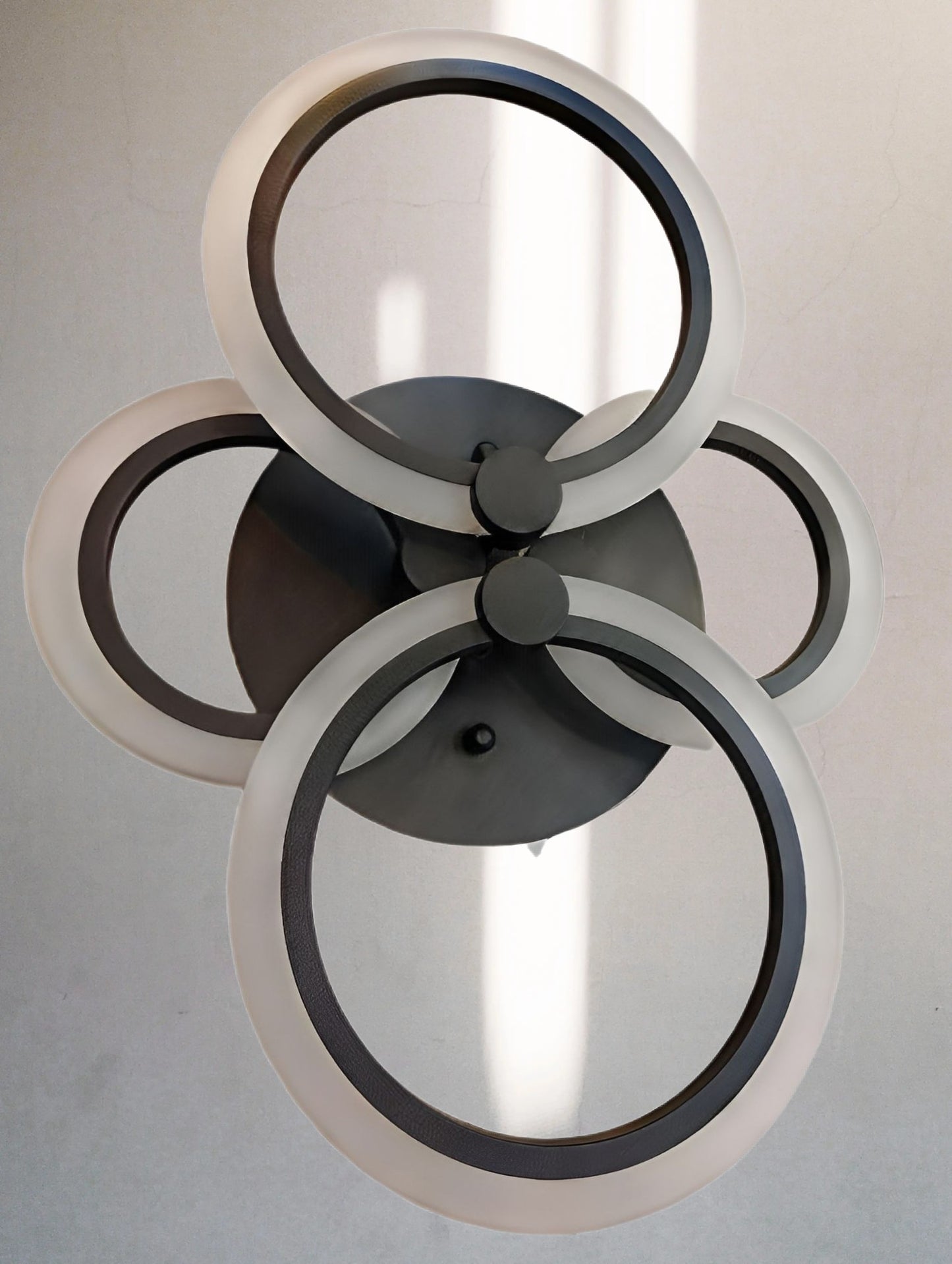 LAMPARA LED DE TECHO ECLIPSE TRICOLOR BLACK