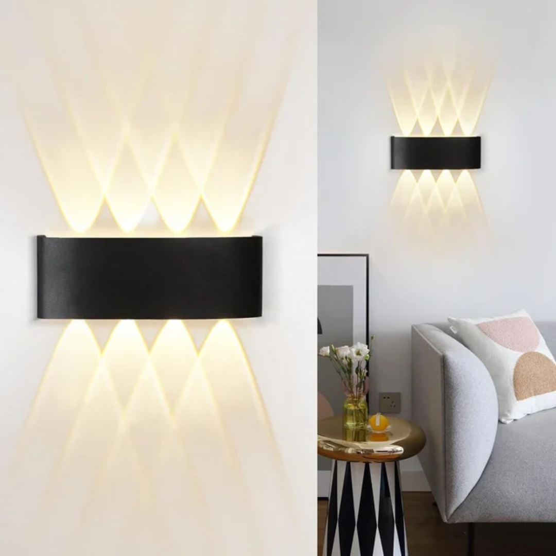 APLIQUE LED 8 OJOS