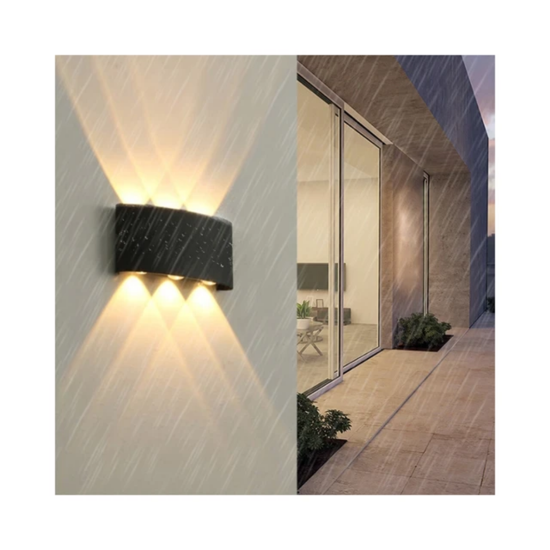 APLIQUE LED 6 OJOS