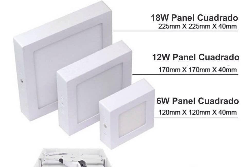 PANEL LED CUADRADO