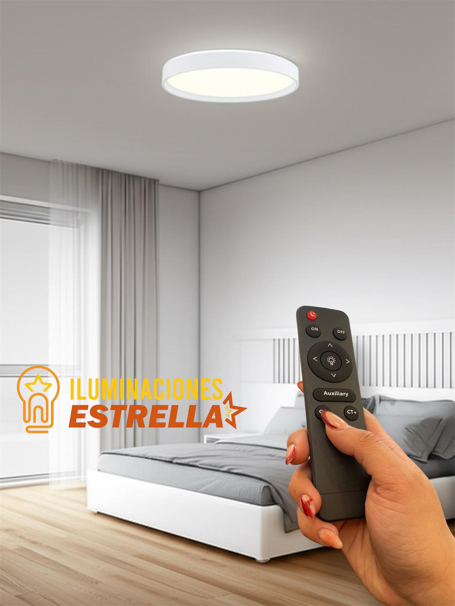 PLAFON LED SMART 48W NODIC BLANCO