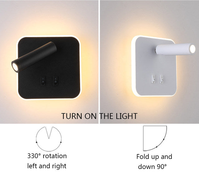 APLIQUE LED DE PARED LEMAX C