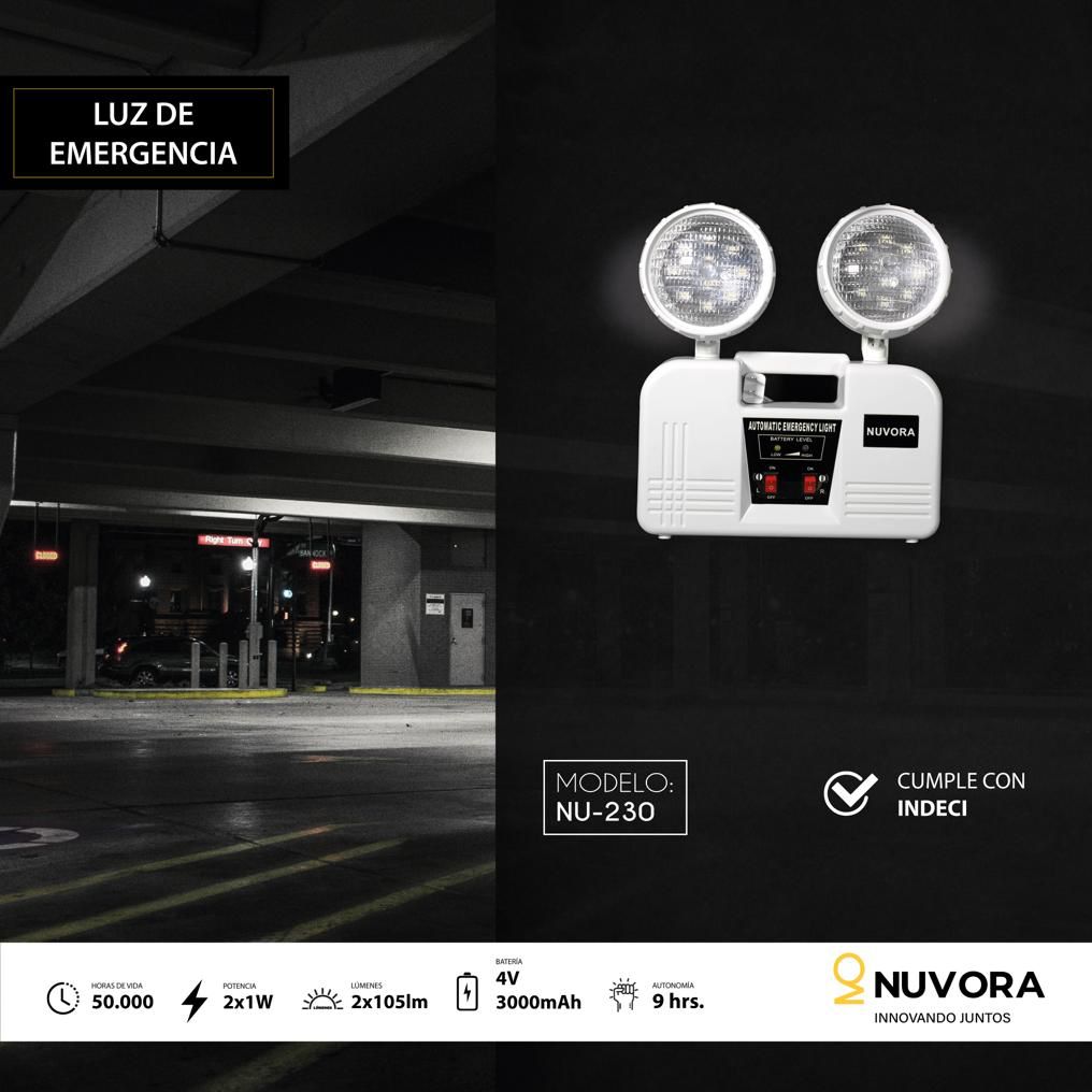 LÁMPARA DE EMERGENCIA NU-230