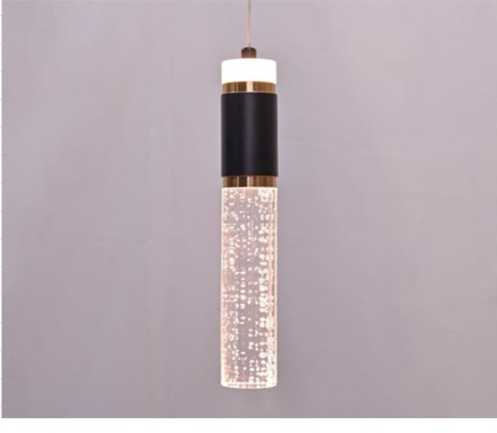 LAMPARA COLGANTE TL-304 1LUZ TRICOLOR