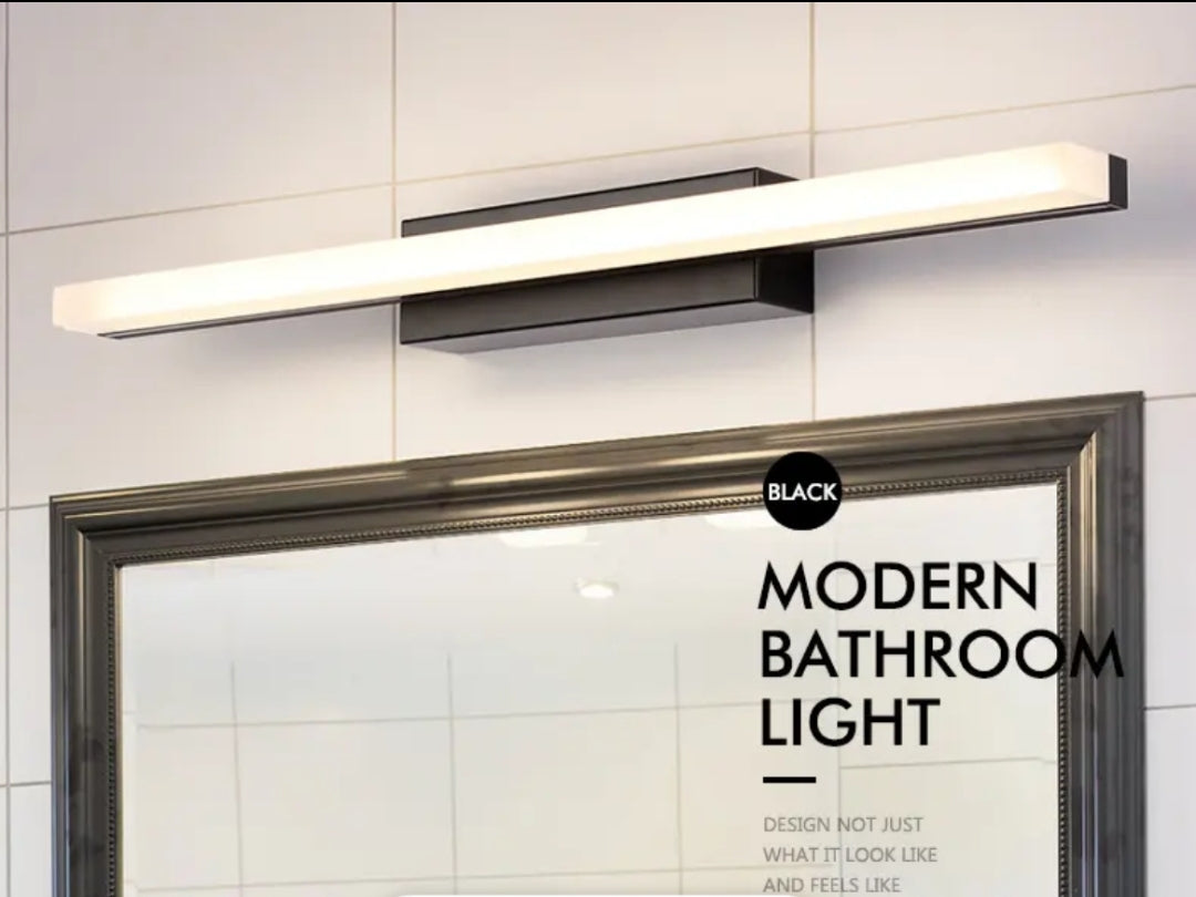 LÁMPARA BARRA LED 40CM NEGRO 18W TRICOLOR