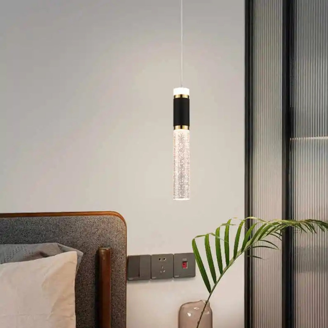 LAMPARA COLGANTE TL-304 1LUZ TRICOLOR