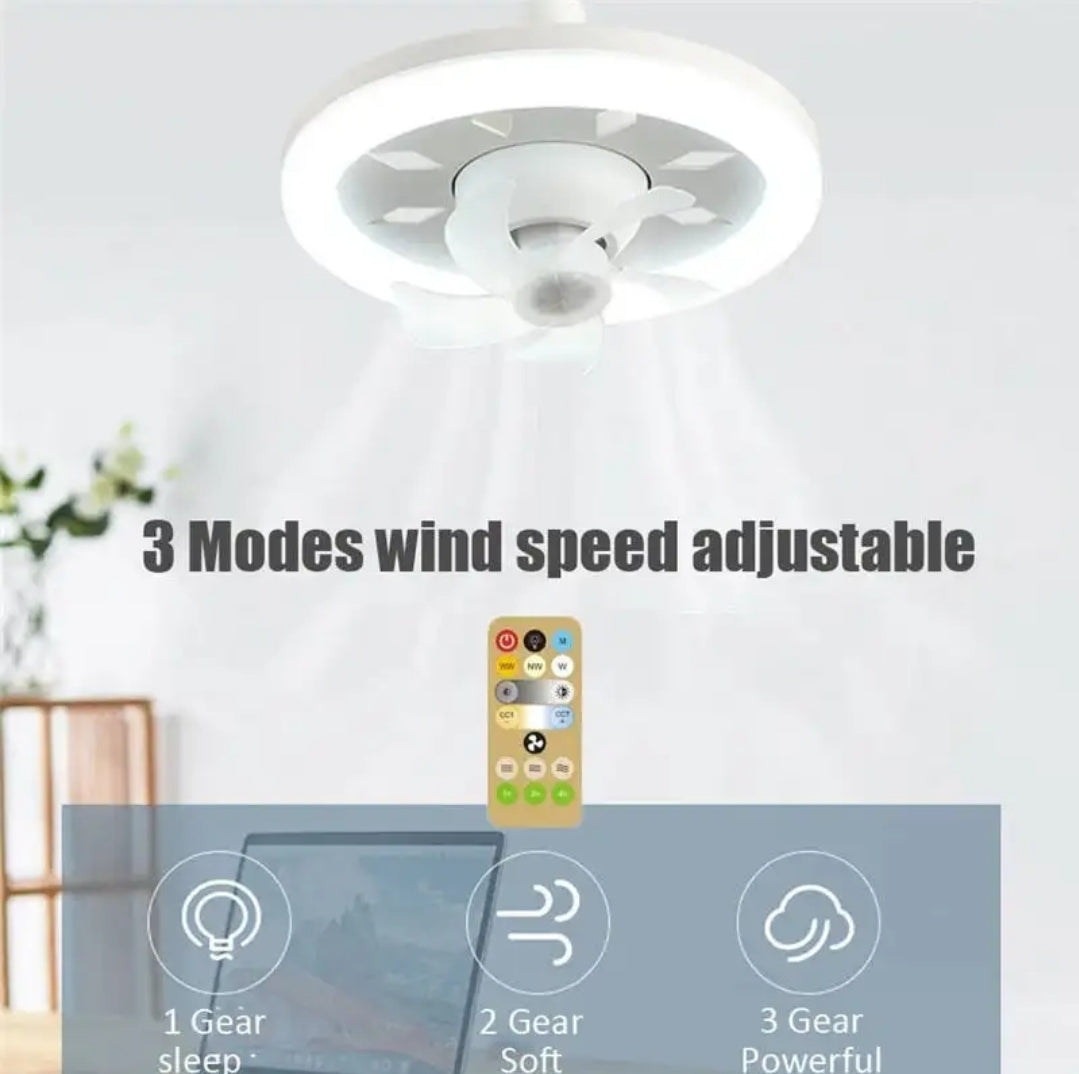 LAMPARA VENTILADOR LF48W TRICOLOR