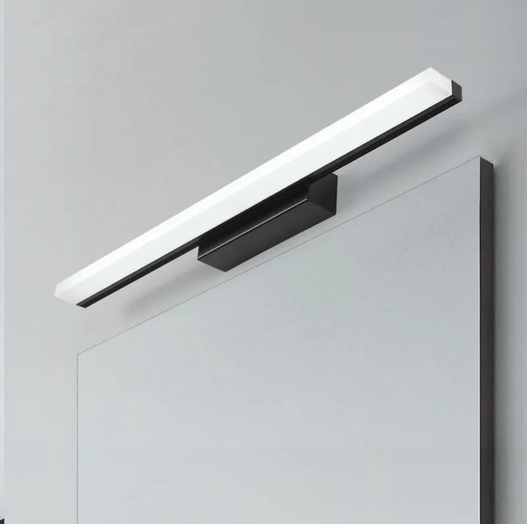 LÁMPARA BARRA LED 40CM NEGRO 18W TRICOLOR