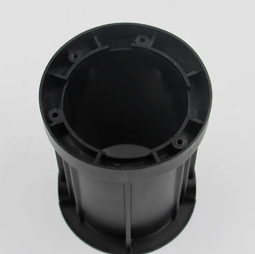 ESPOT DE PISO 1008 GU10 ACERO 12CM IP65