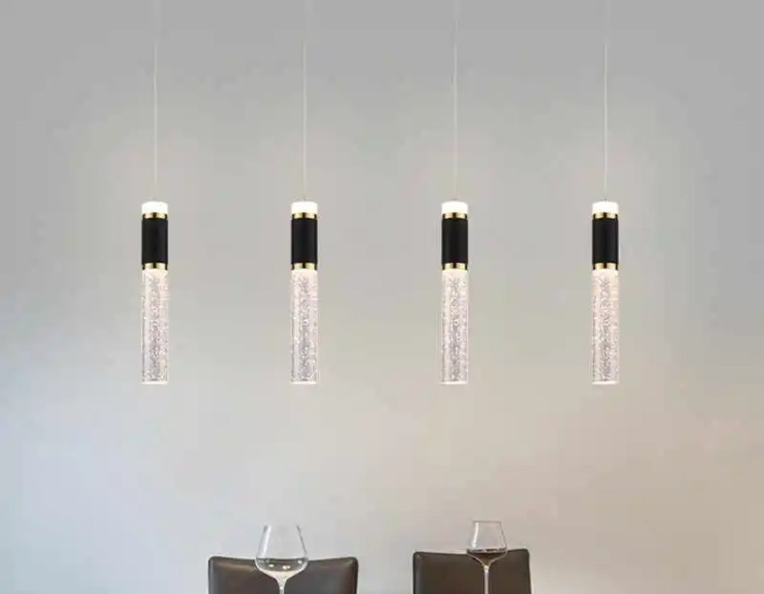 LAMPARA COLGANTE TL-304 1LUZ TRICOLOR