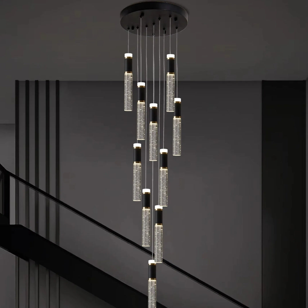 LAMPARA COLGANTE TL6023 SILA-10LUCES TRICOLOR