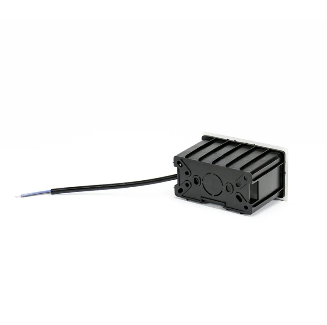 LUZ GUIA 7011-3W ALUMINIO COLOR BLANCO