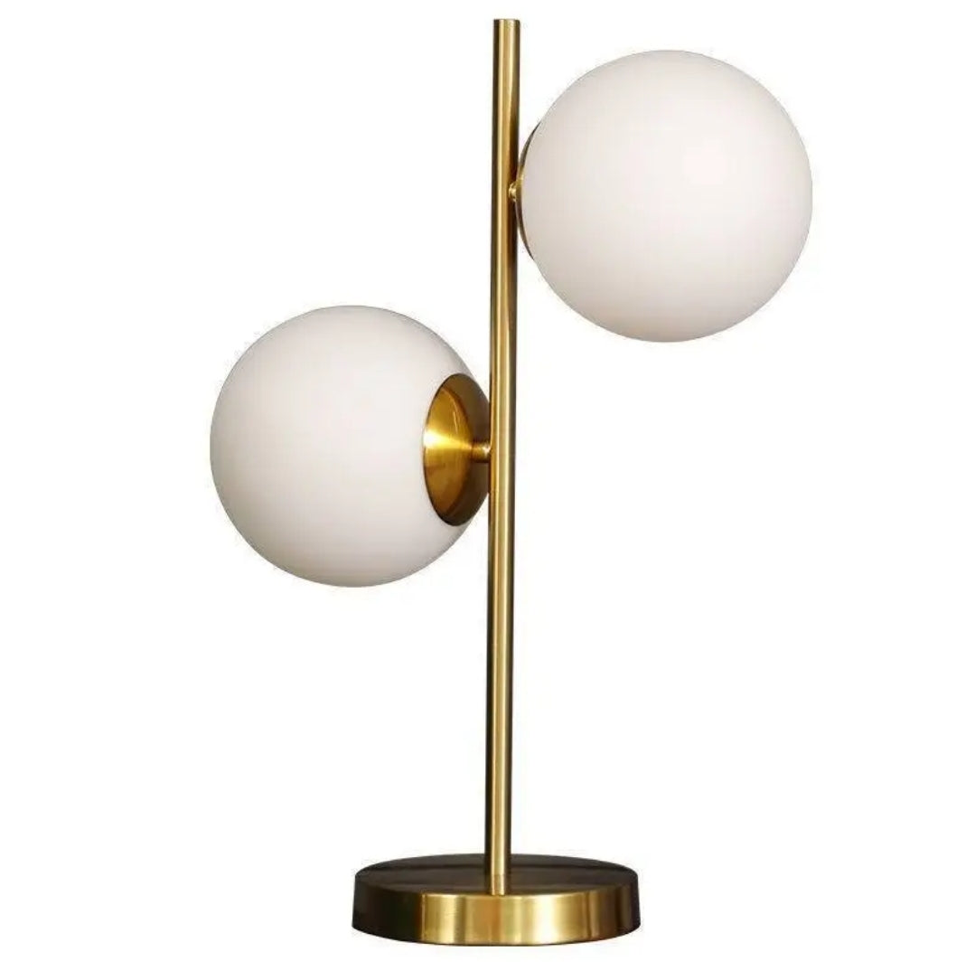 LAMPARA DE MESA BETISS DORADO