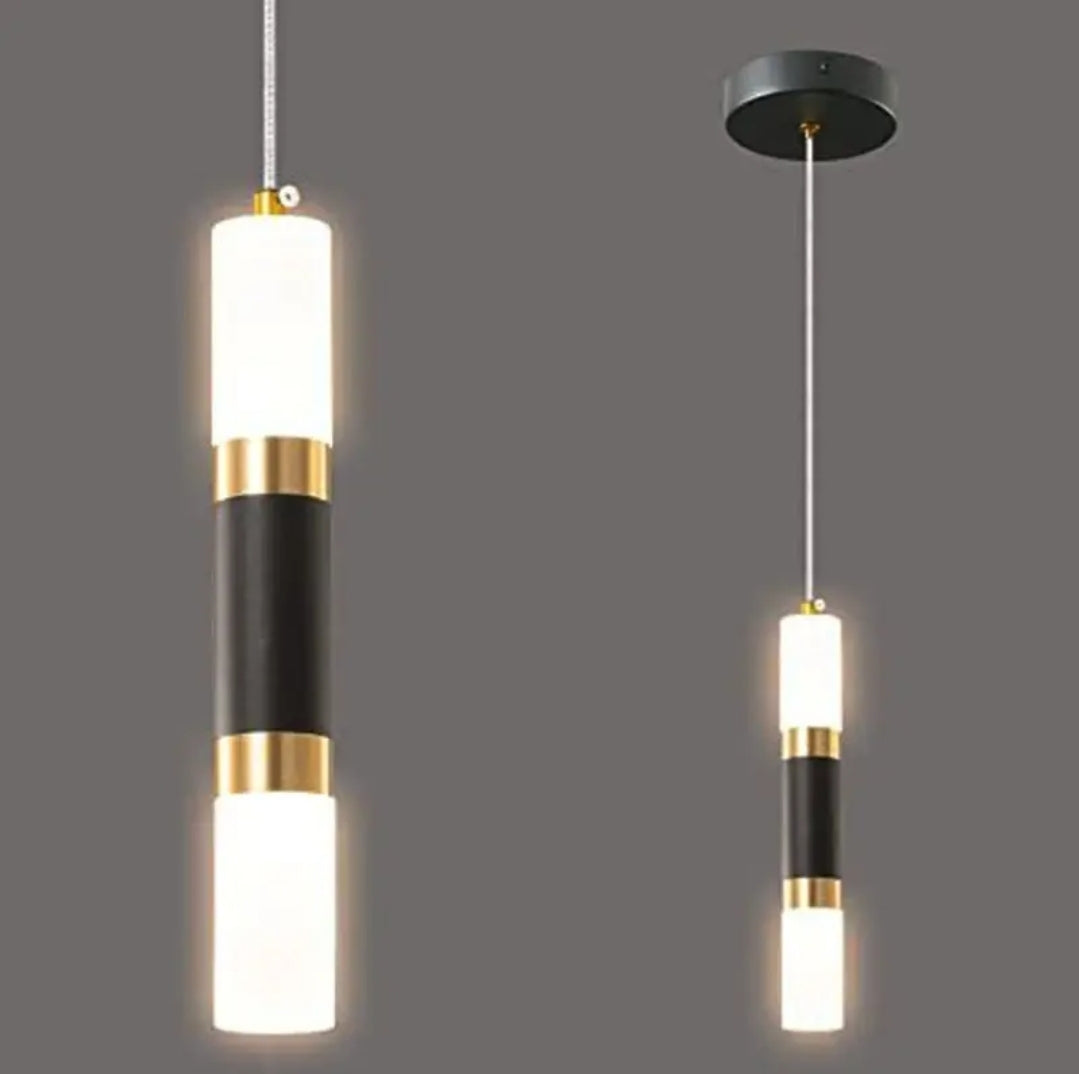 LAMPARA COLGANTE TL 403-1LUZ TRICOLOR 6W