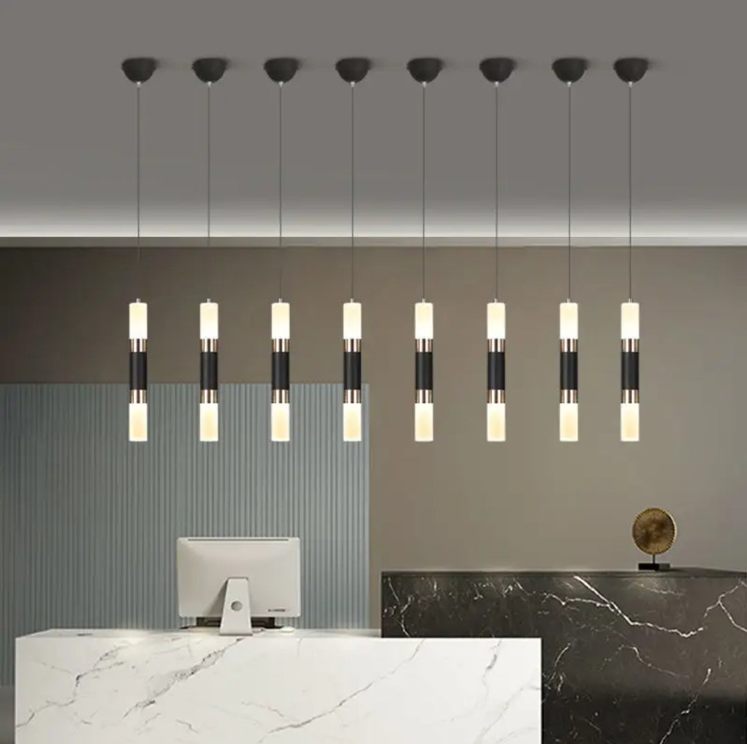 LAMPARA COLGANTE TL 403-1LUZ TRICOLOR 6W