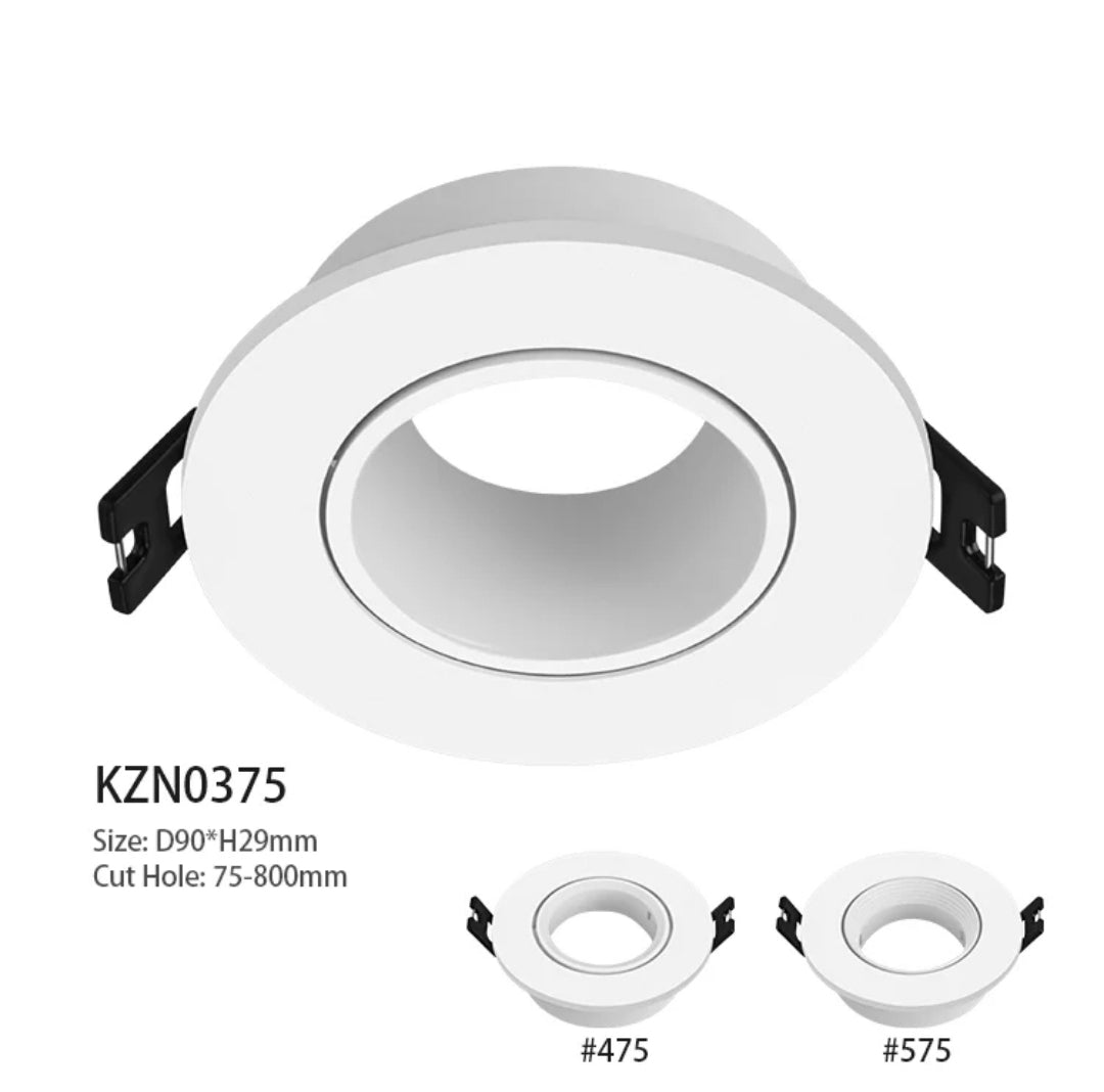 ESPOT PVC 319 GU10 9CM BLANCO