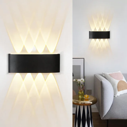 APLIQUE LED 8 OJOS