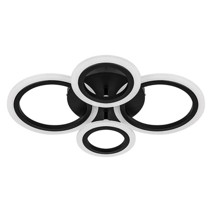 LÁMPARA ROSSAL NEGRA LED