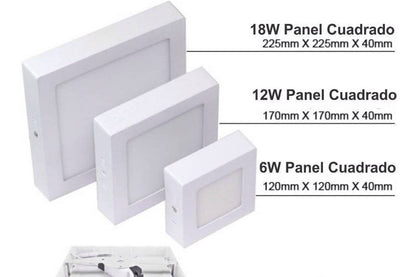 PANEL LED CUADRADO