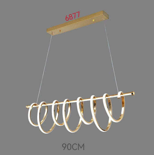 LÁMPARA COLGANTE LED 6877