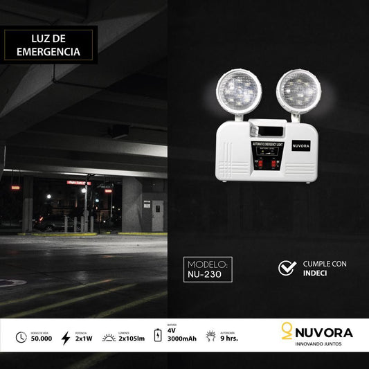 LÁMPARA DE EMERGENCIA NU-230