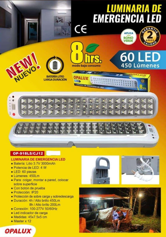 LAMPARA DE EMERGENCIA OP9018LS