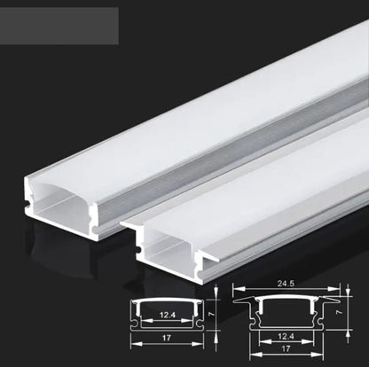 PERFILES PARA TIRA LED 2MTS