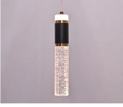 LAMPARA COLGANTE TL-304 1LUZ TRICOLOR
