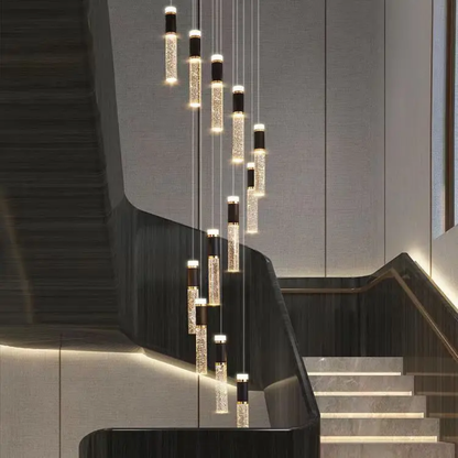 COLGANTE COROLA 779/21LUCES TRICOLOR