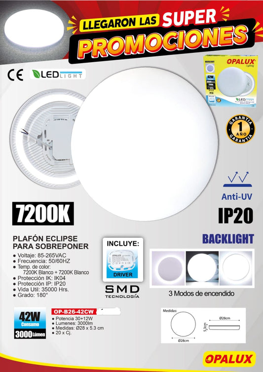PANEL HIELO 42W 60K