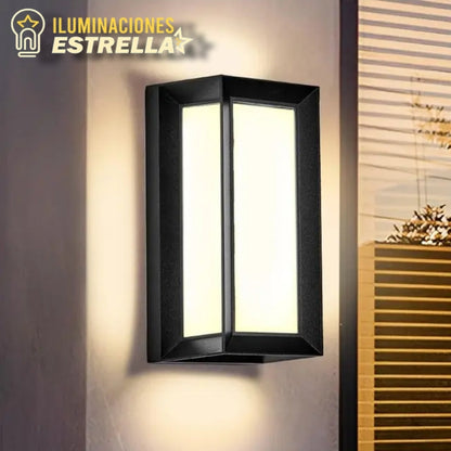LAMPARA DE EXTERIOR BD15 18W 3000K 6000K  NEGRO