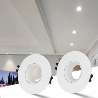 ESPOT PVC GU10 WH-NG 11CM DIRIGIBLE RECESADO