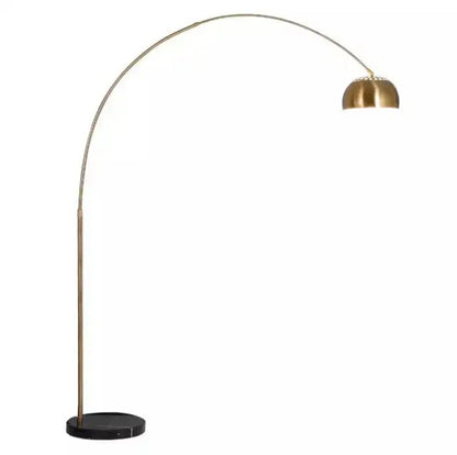 LAMPARA ARCO ORVI DORADO