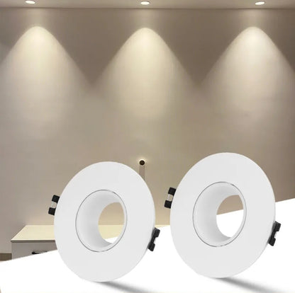 ESPOT PVC GU10 WH-NG 11CM DIRIGIBLE RECESADO