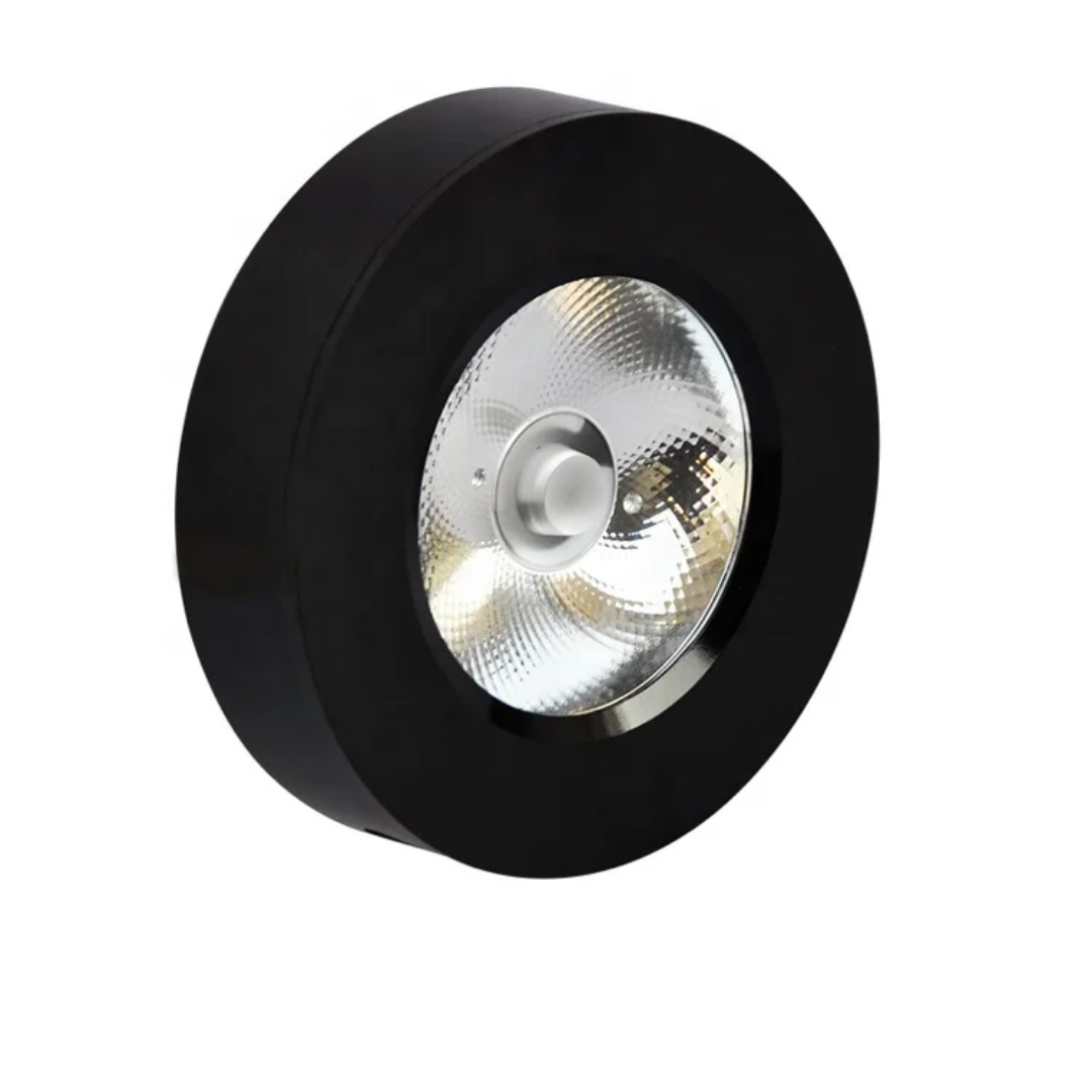 TACHITO ADOSADO 3W COB NEGRO 30K