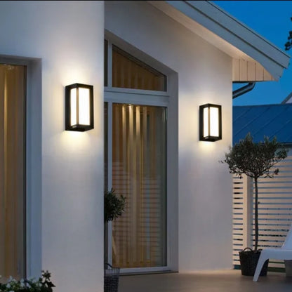 LAMPARA DE EXTERIOR BD15 18W 3000K 6000K  NEGRO