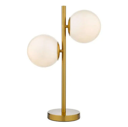 LAMPARA DE MESA BETISS DORADO