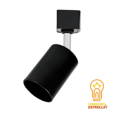 ESPOT DE RIEL GU10 ALUMINIO