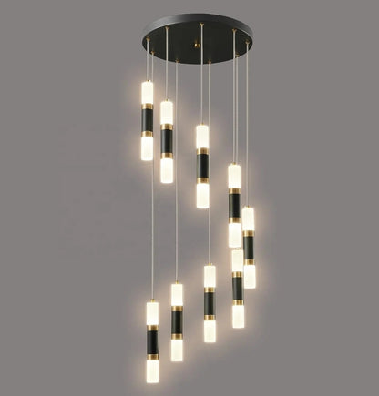 LAMPARA COLGANTE TL6024-10L IRANI TRICOLOR