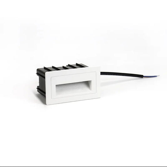 LUZ GUIA 7011-3W ALUMINIO COLOR BLANCO