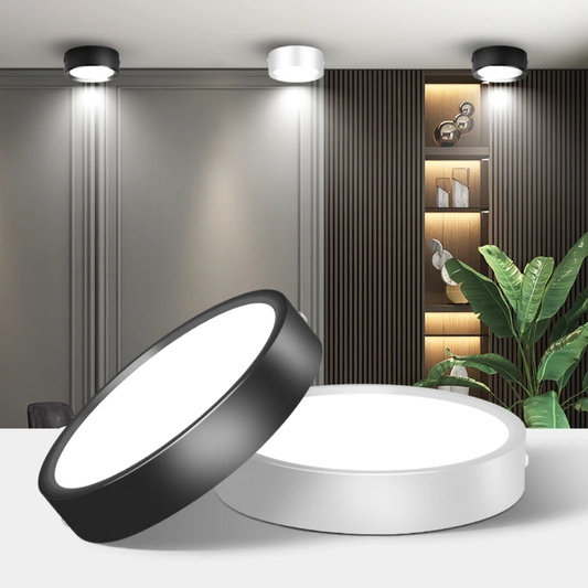 TACHITO ADOSADO 3W NEGRO LED