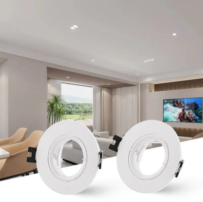 ESPOT PVC GU10 BLANCO 10154 9CM DIRIGIBLE