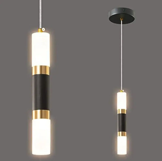 LAMPARA COLGANTE TL 403-1LUZ TRICOLOR 6W