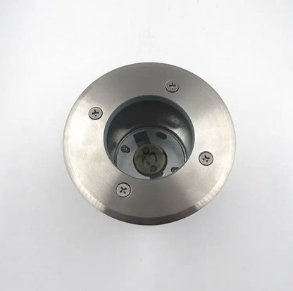 ESPOT DE PISO 1008 GU10 ACERO 12CM IP65
