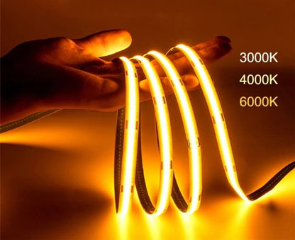 CINTA LED COB 12V 10w 3000k