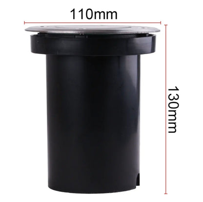 ESPOT DE PISO 1010 GU10 ACERO 10CM IP65