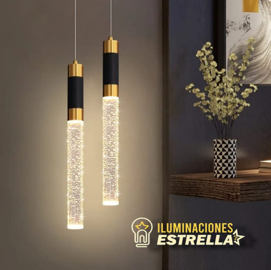 LÁMPARA COLGANTE TUBULAR